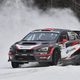 Travis Pastrana’s Subaru running the American Rally Association’s first event, Rallye Perce-Neige. Photo credit: Subaru